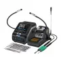 FNIRSI DWS-200F 200W litavimo stotis su 2,4 inch IPS ekranu, PID valdymu, C245/C210 antgaliais