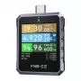 FNIRSI FNB-C2 USB testeris – 1.44 colio TFT, 4-28V/0-7A, PD/QC/PPS trigeris ir aptikimas