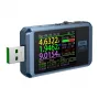 FNIRSI FNB48 BT USB jungties testeris su Bluetooth