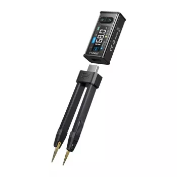 FNIRSI LCR-ST2 didelio tikslumo LCR matuoklis | 100 kHz matavimo dažnis, 2,8 colio TFT ekranas, USB-C