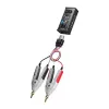 FNIRSI LCR-ST2 Plus LCR Tester – 2.8 colio TFT, 100Hz-100kHz, L/C/R/ESR/D/Q, įkraunamas