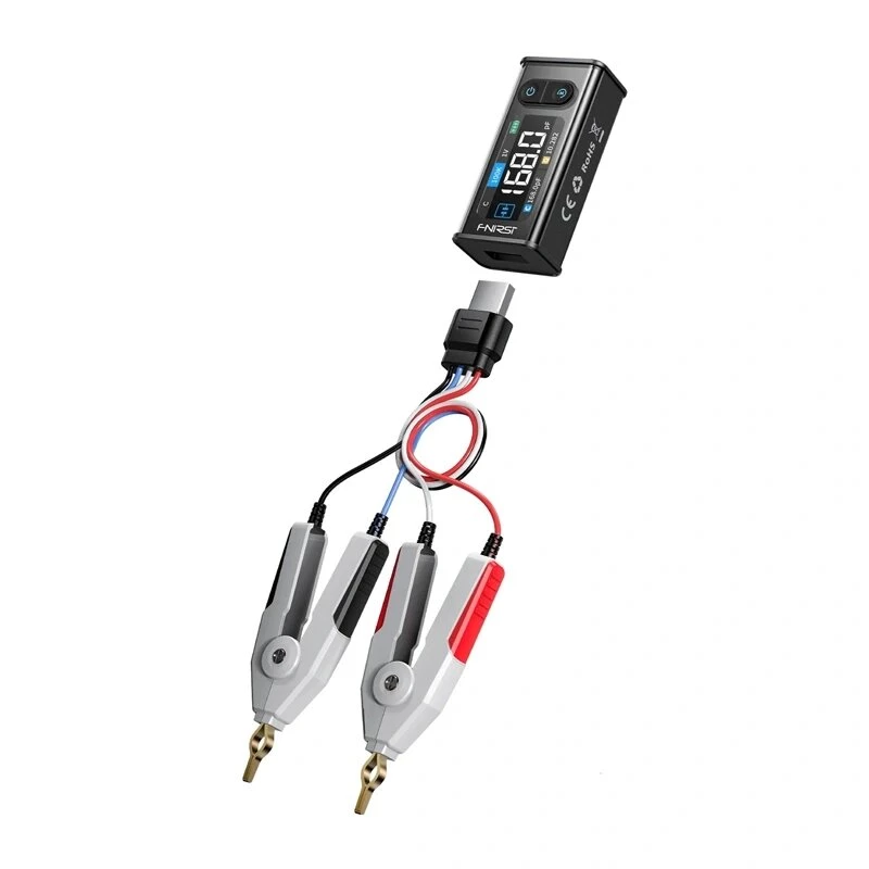 FNIRSI LCR-ST2 Plus LCR Tester – 2.8 colio TFT, 100Hz-100kHz, L/C/R/ESR/D/Q, įkraunamas