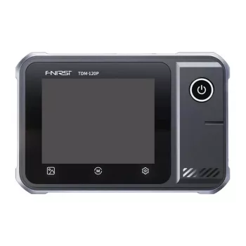 FNIRSI TDM-120P terminovizijos kamera su 2,8 colio ekranu, 120x90 IR raiška, temperatūros matavimo diapazonas nuo -20°C iki 400°C