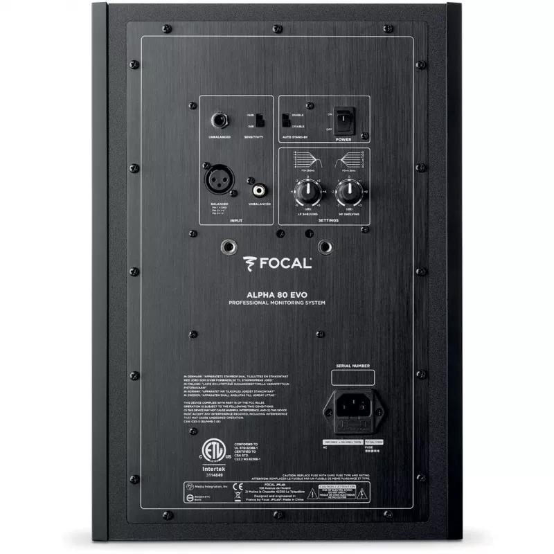 Focal Alpha Evo 80 – Aktyvus 2 krypčių studijinis monitorius (vienetas)