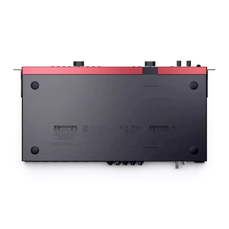 Focusrite Scarlett 18i20 4th Gen USB-C garso sąsaja – 18 įėjimų / 20 išėjimų, 8 išankstiniai stiprintuvai, 192 kHz, 24 bitai, montavimui į stelažą