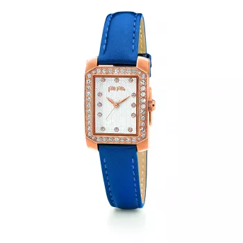 FOLLI FOLLIE Donatella moteriškas kvarcinis analoginis laikrodis WF13B053SSA 20mm sidabrinis nerūdijantis plienas