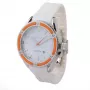 FOLLI FOLLIE Heart4Heart moteriškas kvarcinis laikrodis WF0T027ZDO 45mm balta oda