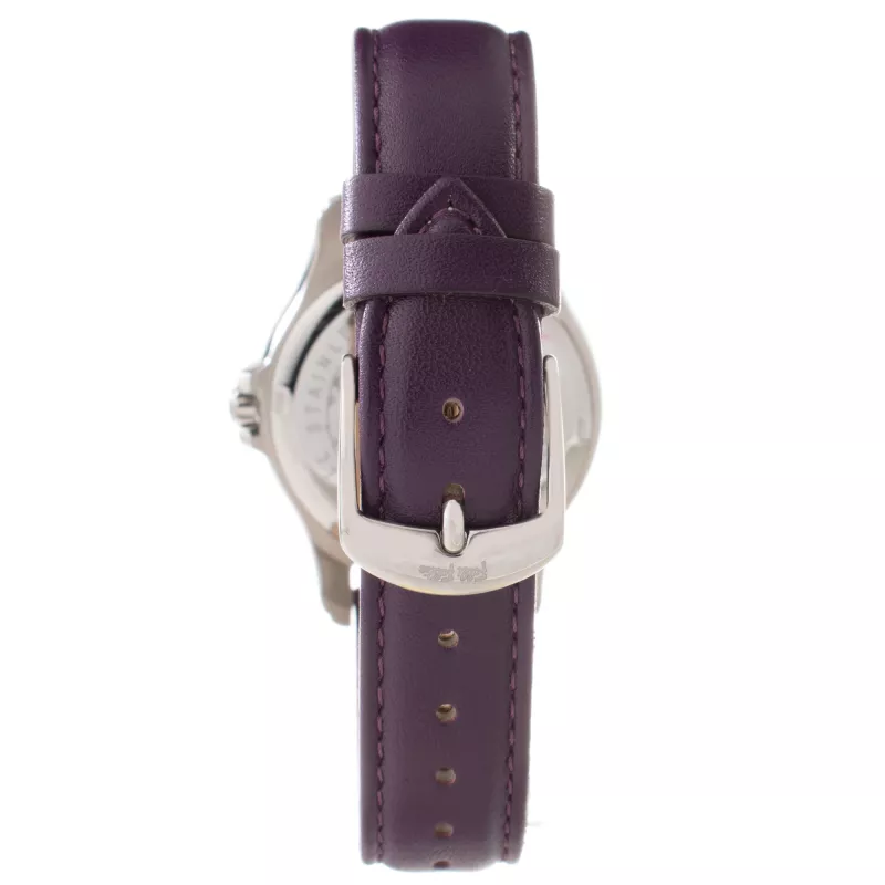 Folli Follie Heart4Heart moteriškas kvarcinis laikrodis WF15T031SSW 34mm nerūdijantis plienas sidabrinis baltas