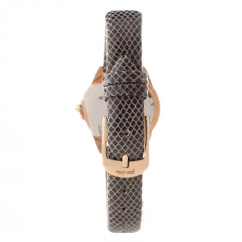 Folli Follie Woman WF1B006STM 30mm Quartz Analog Watch White Leather Strap