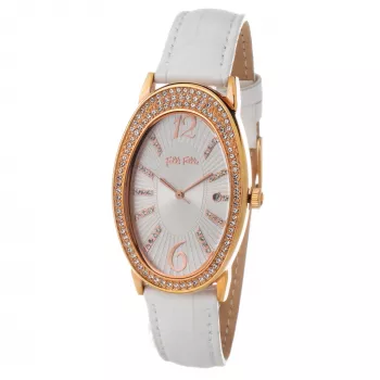 Folli Follie Women's Quartz Analog Watch WF2B012STWA (28mm) Rose Gold Stainless Steel