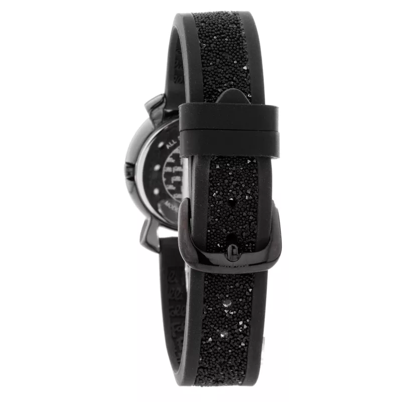 FOLLI FOLLIE Women's Watch WF15T013ZSA Santorini Flower 28mm Rose Gold-Tone Stainless Steel White Leather