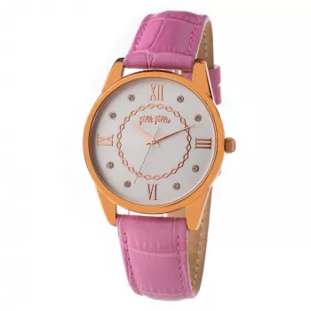FOLLI FOLLIE Moteriškas laikrodis WF16R016SSRO 38mm Rožinio aukso nerūdijantis plienas