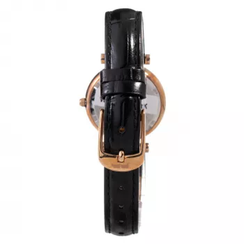 FOLLI FOLLIE Women's Watch WF16R022SSK 28mm Rose Gold-tone Stainless Steel and Ceramic Quartz Analog