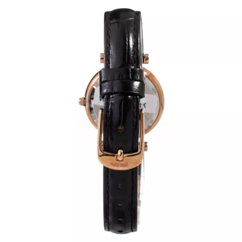 FOLLI FOLLIE Women's Watch WF16R022SSK 28mm Rose Gold-tone Stainless Steel and Ceramic Quartz Analog