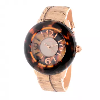 FOLLI FOLLIE Moteriškas laikrodis WF8R034SSB (45mm) Nerūdijantis plienas Kvarcinis analoginis