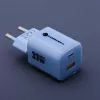 Forcell F-Energy GaN III VT-41 33W USB-C & USB-A sieninis įkroviklis, PD 3.0, QC 4.0, mėlynas