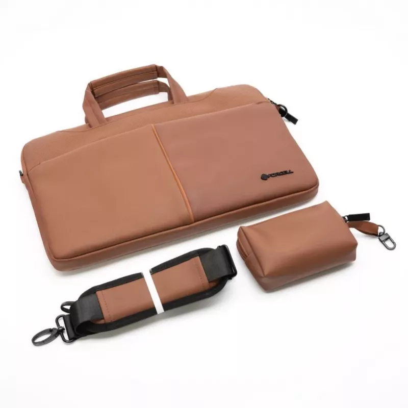 Forcell F-PROTECT URBAN STYLE Laptop Bag 15.6 inch Brown