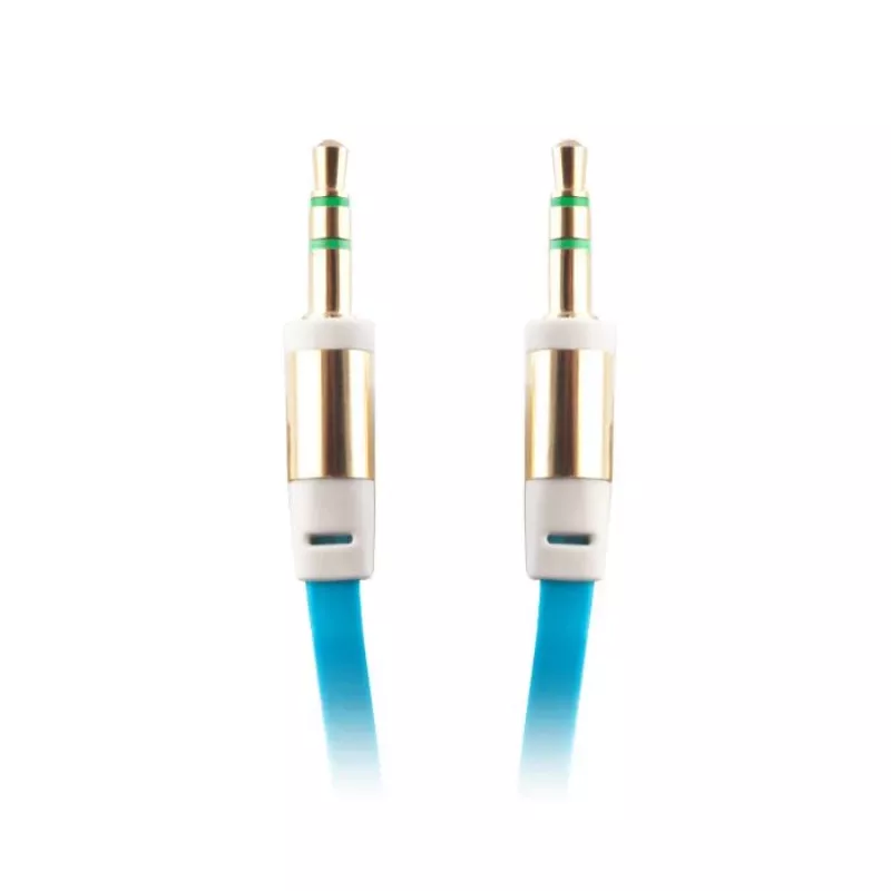 Forever Universal AUX kabelis 3,5 mm mėlynas 1 m