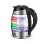 ForMe FKG-458 belaidis elektrinis virdulys 1,8 L nerūdijantis plienas / juoda