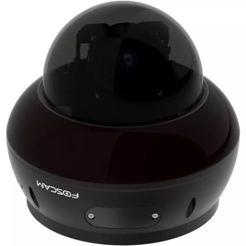 Foscam D8ET IP stebėjimo kamera juoda 8MP (3840x2160), PoE, PT funkcija, AI palaikomas aptikimas, IK10 apsauga nuo vandalų