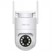 Foscam PD8 belaidė stebėjimo kamera balta 8MP (3840x2160), WiFi 6 Dual Band, milimetrinių bangų radaras, 360° automatinis sekimas, Pan & Tilt