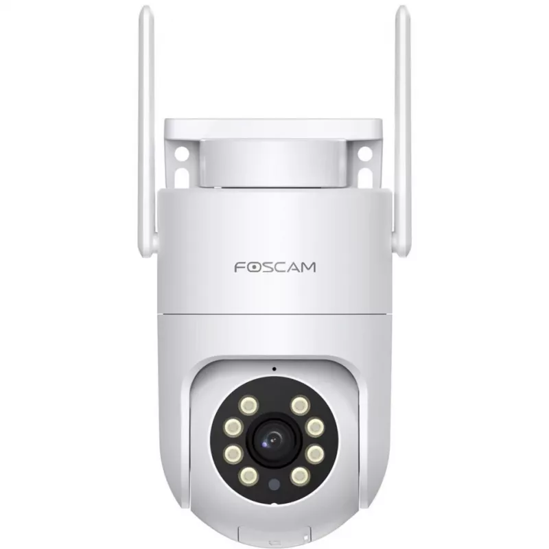 Foscam PD8 belaidė stebėjimo kamera balta 8MP (3840x2160), WiFi 6 Dual Band, milimetrinių bangų radaras, 360° automatinis sekimas, Pan & Tilt