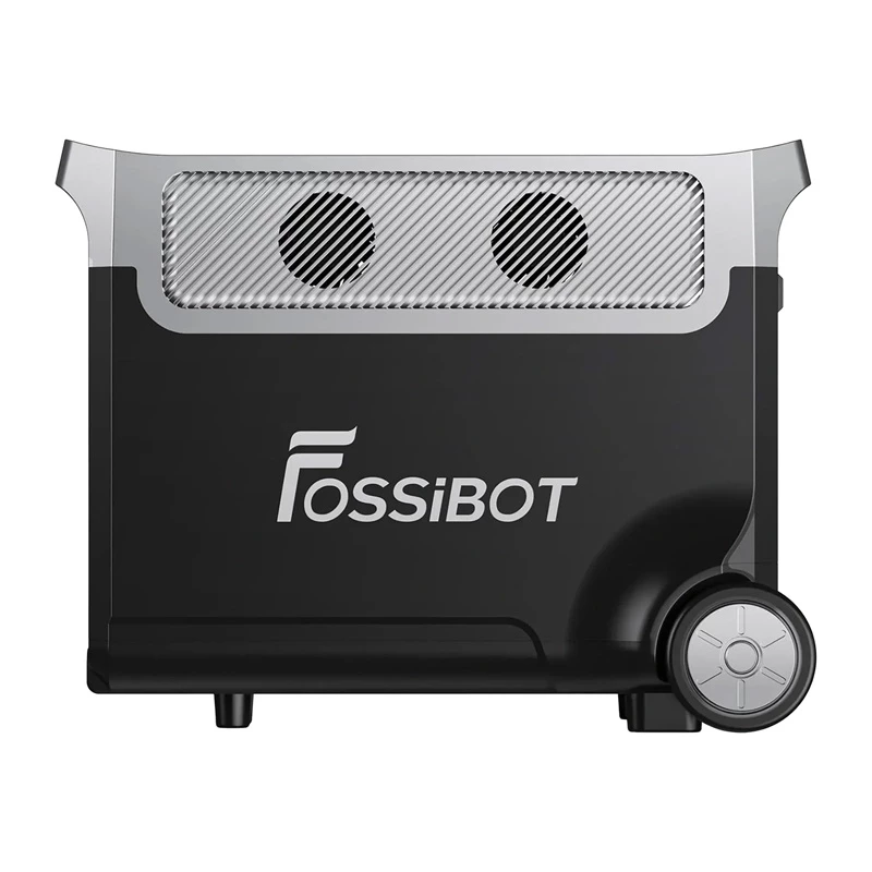 FOSSIBOT FB3840 3840Wh LiFePO4 nešiojama elektrinė stotis 2200W gryno sinusinio signalo AC išvestis, paruošta saulės energijai, išplečiama baterija