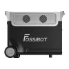 FOSSIBOT FB3840 3840Wh LiFePO4 nešiojama elektrinė stotis 2200W gryno sinusinio signalo AC išvestis, paruošta saulės energijai, išplečiama baterija