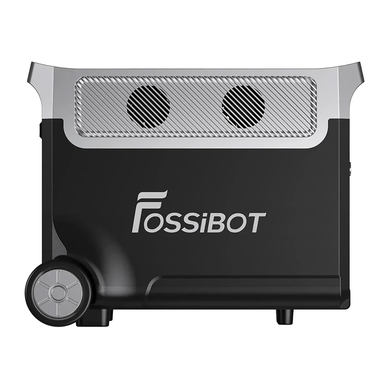 FOSSIBOT FB3840 3840Wh LiFePO4 nešiojama elektrinė stotis 2200W gryno sinusinio signalo AC išvestis, paruošta saulės energijai, išplečiama baterija
