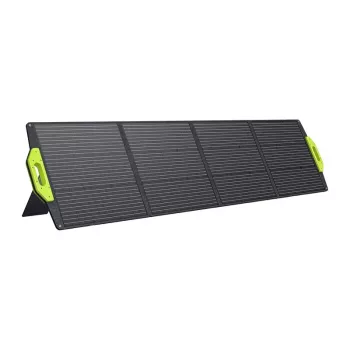 FOSSIBOT SP200 200W nešiojama sulankstoma saulės baterija (juoda)
