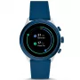 Fossil FTW4036 Gen 5 Smartwatch 44mm Stainless Steel Silicone Strap Wear OS