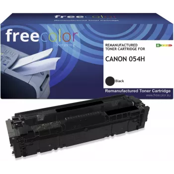 Freecolor Toner Canon 054H (3028C002) Juodas Perdirbtas - Didelės išeigos - 2300 puslapių