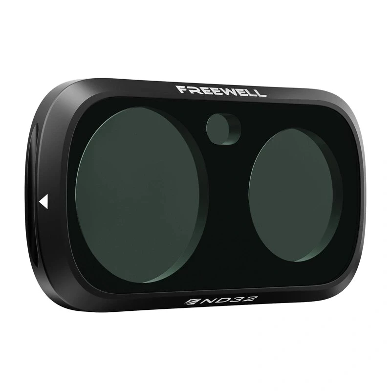 Freewell ND32 neutralaus tankio filtras, skirtas Insta360 GO 3 – magnetinis greitas keitimas, 5 stopų šviesos mažinimas, Schott stiklas, aliuminio rėmas