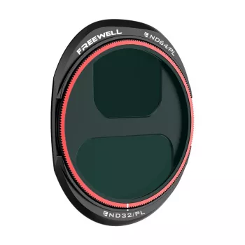 FREEWELL ND64/PL hibridinis filtras, skirtas DJI Mavic 4 Pro – 6 pakopų neutralaus tankio ir poliarizacinis