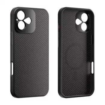 Freewell Protective Case with Integrated Lens Mount for iPhone 16 Plus - Matte Black
