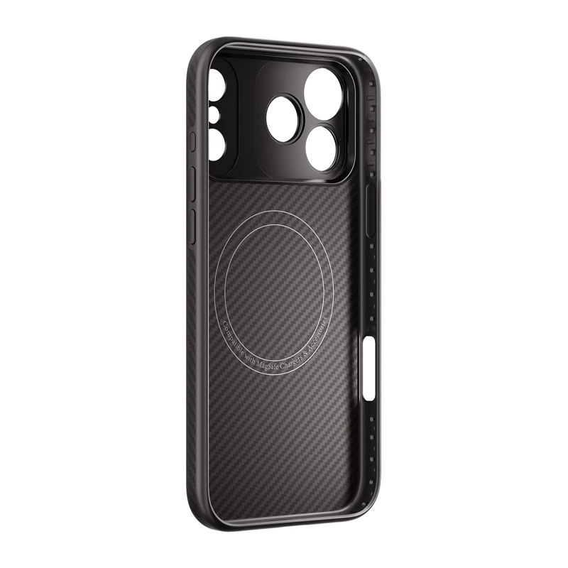 Freewell Sherpa Series iPhone 17 Pro Max dėklas su 17 mm srieginiu laikikliu