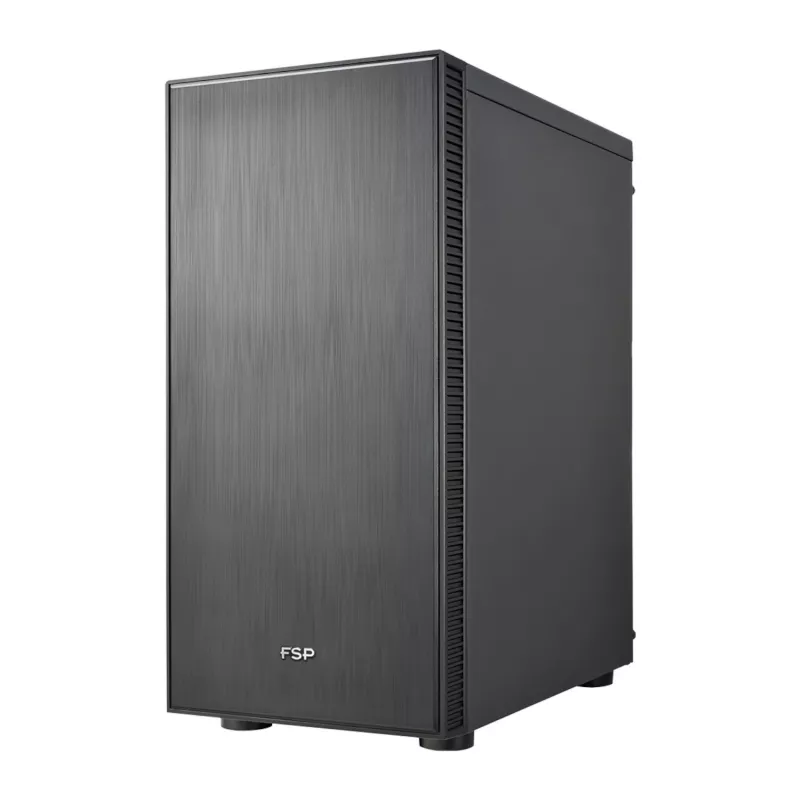 FSP CMT223S ATX vidutinio bokšto korpusas - juodas