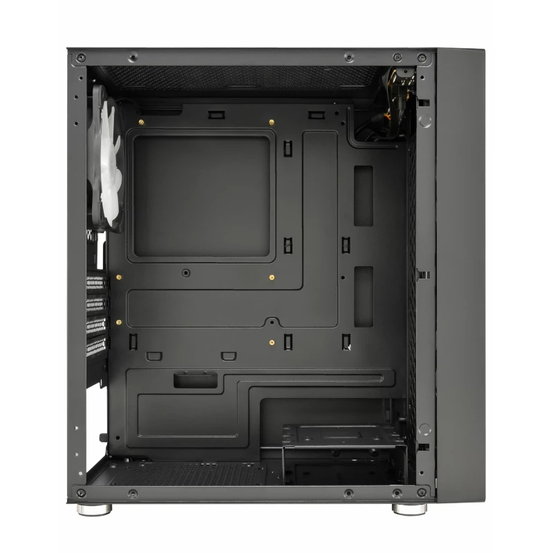FSP CST130A Micro-ATX žaidimų korpusas - juodas