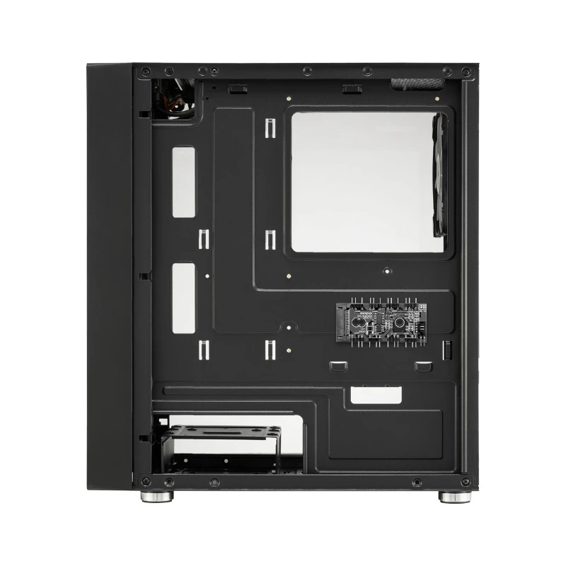 FSP CST130A Micro-ATX žaidimų korpusas - juodas