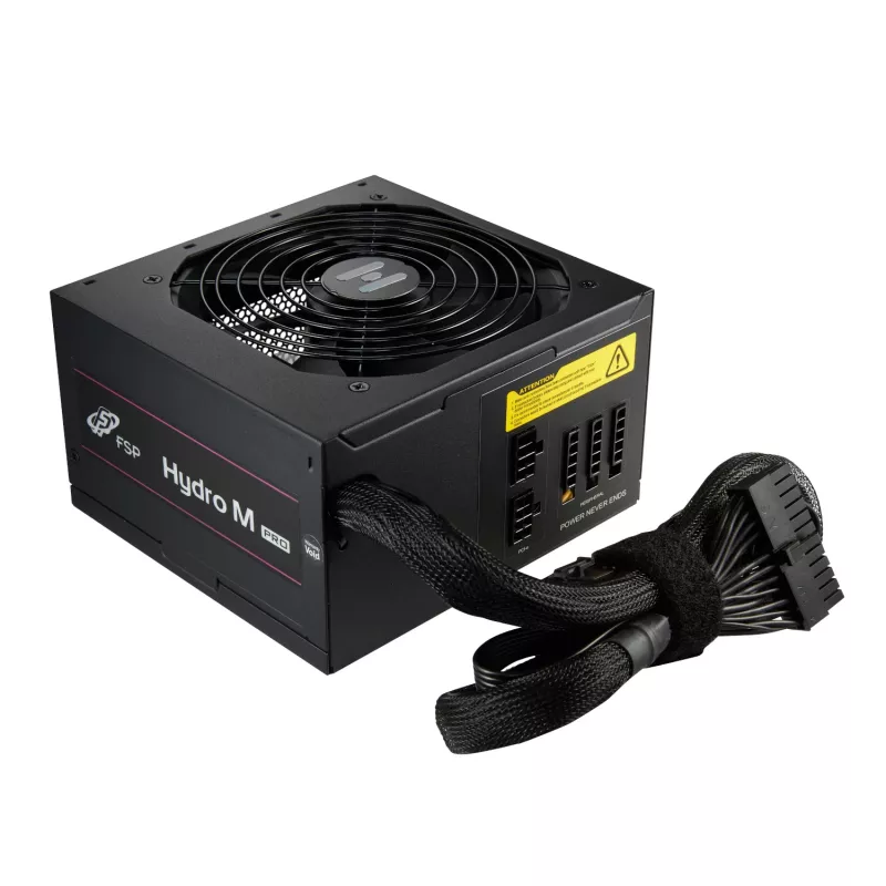 FSP Hydro M Pro 800W 80PLUS Bronze Gen5 Semi-modulinis maitinimo šaltinis