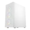 FSP M220 ATX vidutinio bokšto žaidimų korpusas - baltas