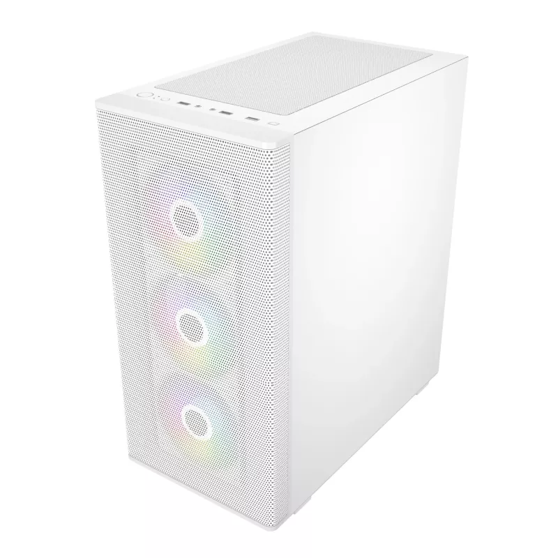 FSP M220 ATX vidutinio bokšto žaidimų korpusas - baltas