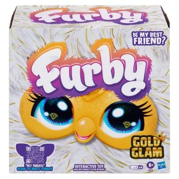 Furby Gold Glam interaktyvus pliušinis žaislas