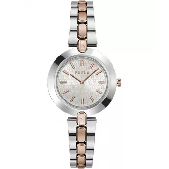 FURLA Arco Chain Moteriškas Kvarcinis Analoginis Laikrodis WW00002004L5 34mm Nerūdijantis Plienas Sidabrinis