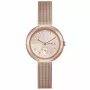 FURLA Arco Chain Moteriškas Kvarcinis Laikrodis WW00013007L3 36mm Sidabrinis Nerūdijantis Plienas