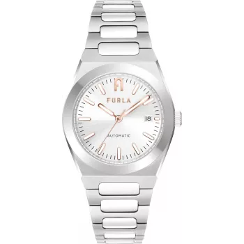 FURLA Arco Chain Moteriškas Laikrodis WW00012001L1 38mm Sidabrinis Nerūdijantis Plienas