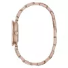 FURLA Arco Mini Women's Quartz Watch WW00004008L3 30mm Silver White Dial Black Leather Strap