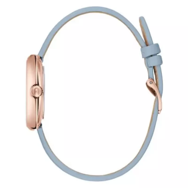FURLA Giada Moteriškas Kvarcinis Analoginis Laikrodis 32mm Sidabrinis Ciferblatas Rožinis Odinis Dirželis WW00005005L3