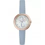 FURLA Giada Moteriškas Kvarcinis Analoginis Laikrodis 32mm Sidabrinis Ciferblatas Rožinis Odinis Dirželis WW00005005L3