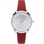 FURLA Giada Women's Quartz Analog Watch R4251102507 31mm Silver Dial Black Leather Strap